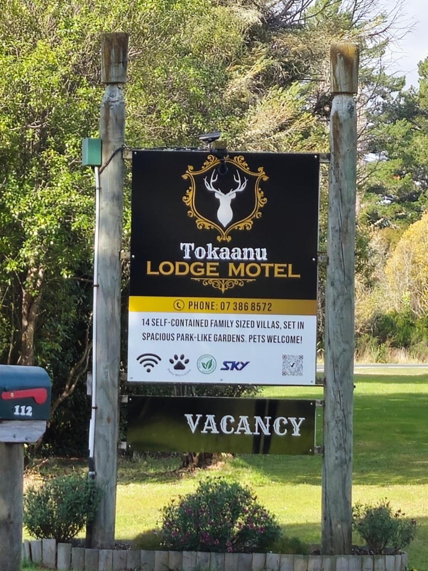 Tokaanu Lodge Motel Turangi Ngoại thất bức ảnh
